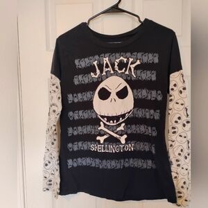 Medium Nightmare Before Christmas long sleeve top